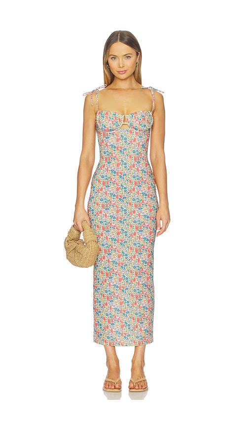 Petal Long Slip Dress by Montce in Florencia Floral
