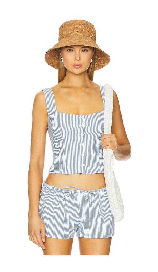 Mandy Tank Top by Montce in Blue Stripe