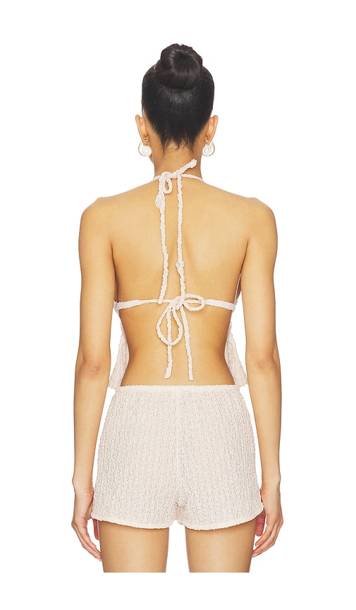  Montce Tank-top X Elsa Hosk Emma In Beige. Größe S. Also In Xs, M, L, Xl. 