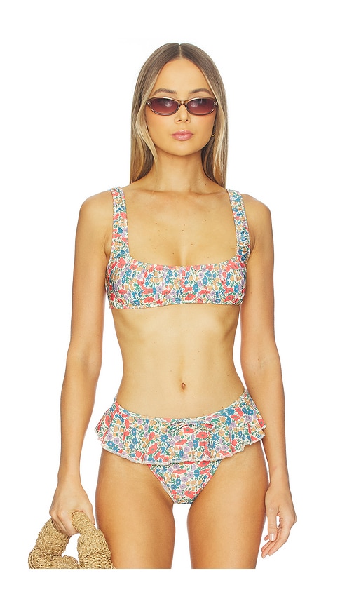 Montce Zoe Bikini Top in Florencia Floral