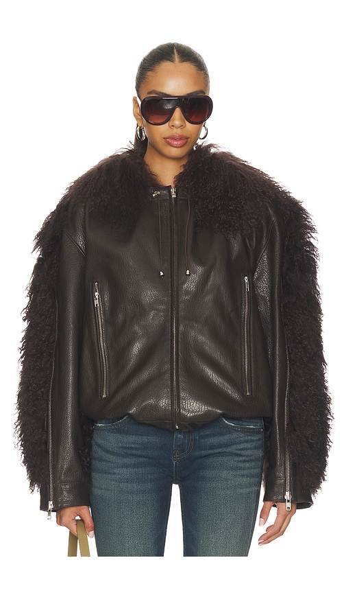  Manokhi Jade Coat In Brown. Size 34. Also In 36, 38. 