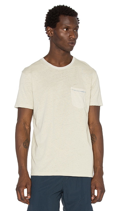 Mollusk Hemp Pocket Tee in Fog | REVOLVE