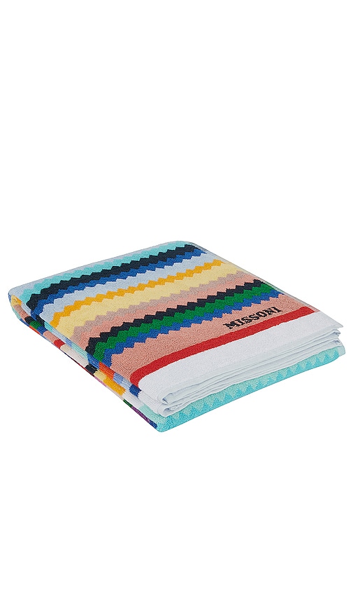 Shop Missoni Cecil Beach Towel In Multicolor