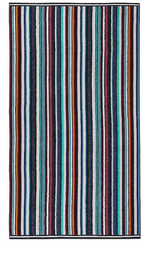 Missoni Chandler Beach Towel In Blu Multicolor