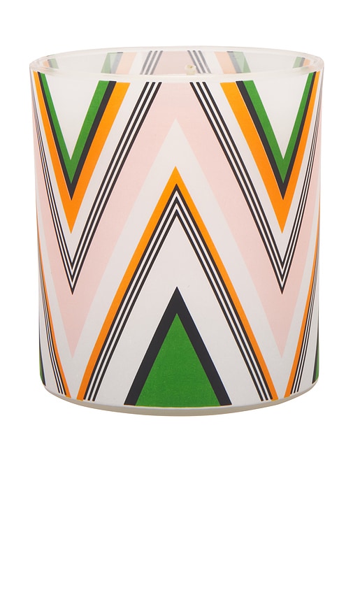 Missoni Chevron Print Glass Scented Candle Home In N,a