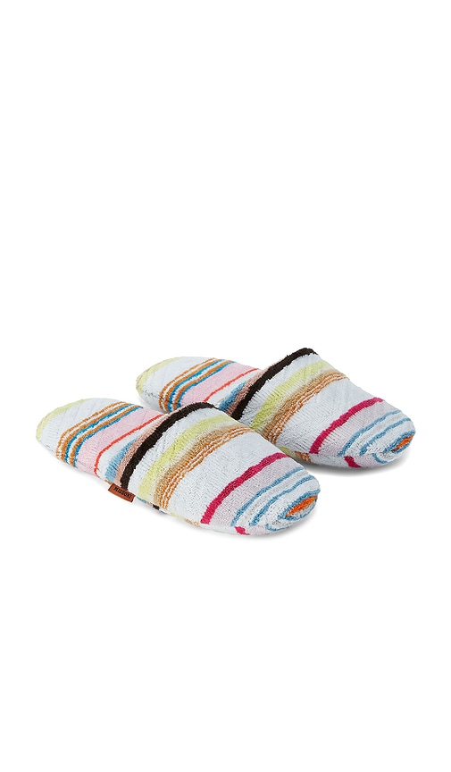Missoni Moonshadow Soft Slipper In Animal Print
