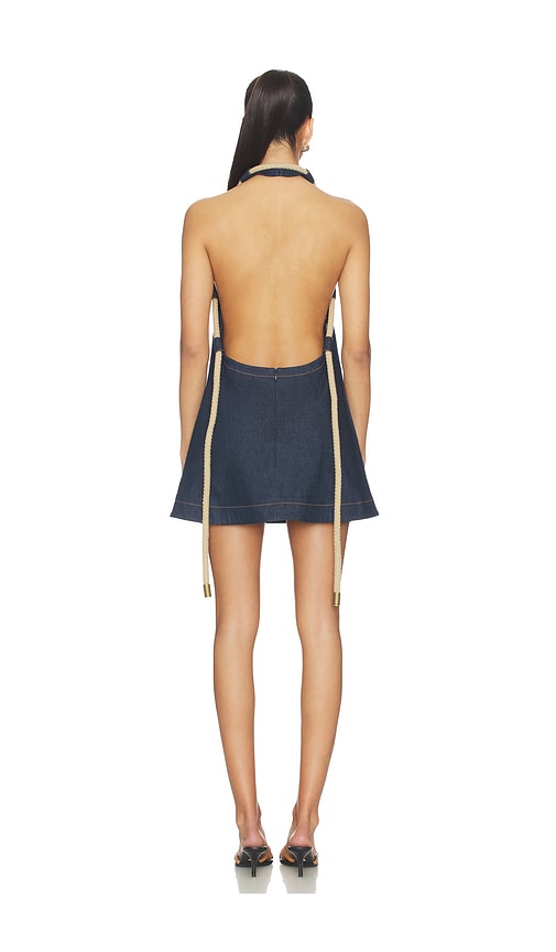  Monse Kleid Rope A-line Mini In Blue. Größe 4. Also In 2, 6. 