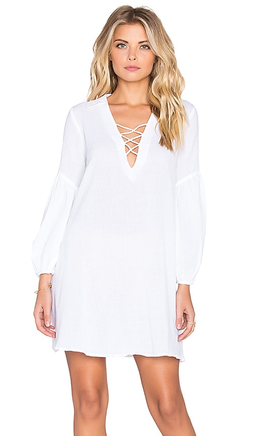 Motel Bray Dress in White | REVOLVE