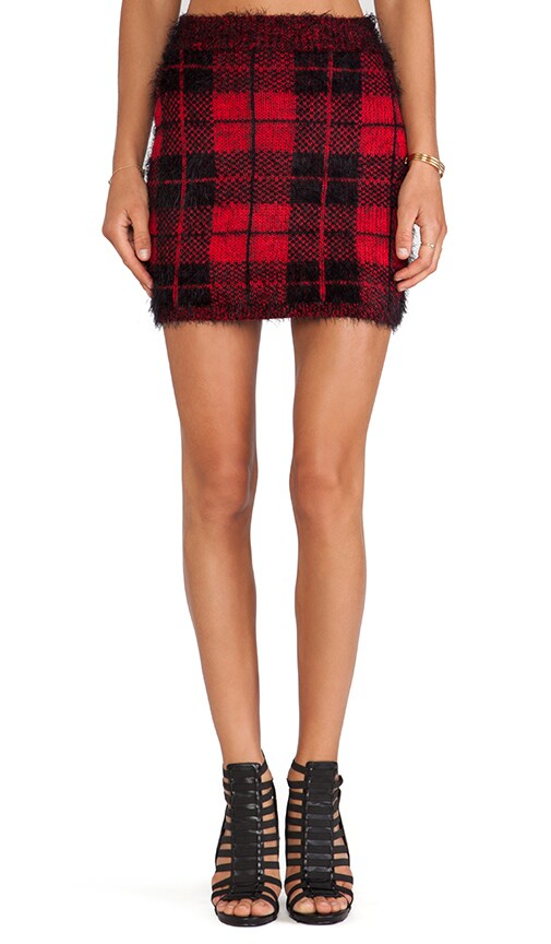 Lily Check Skirt