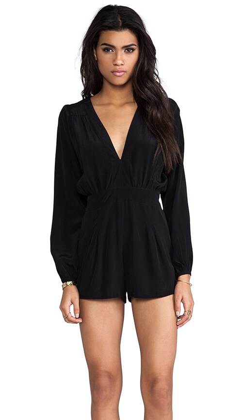Jet Plunge Neck Playsuit