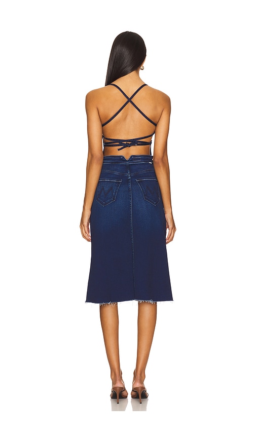  Mother Midi-kleid The Back In Blue. Größe 29. Also In 30. 