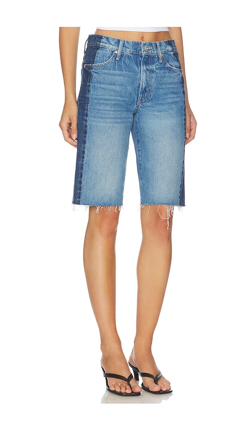 MOTHER The Mid Rise Maven Bermuda Fray Shorts | Thumbnail 8