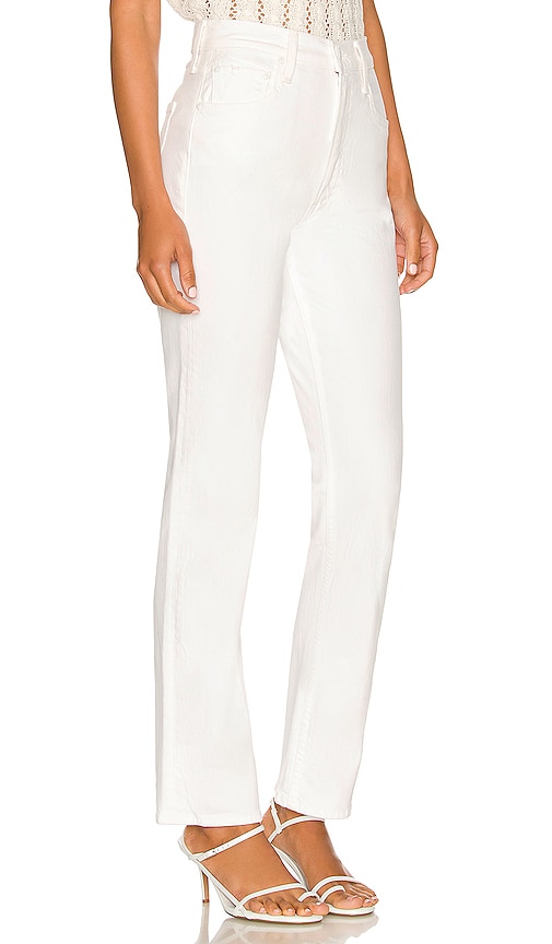 Shop Mother High Waisted Rider Skimp In White
