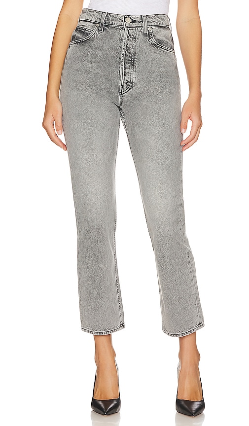 Shop Mother The Tippy Top Sweet Tooth Ankle In Grey