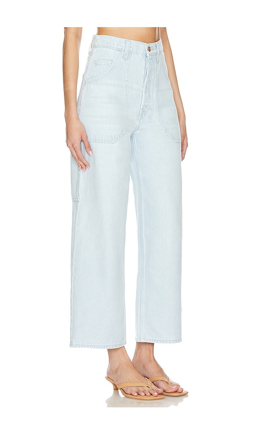 Mother High Waisted Smoothie Carpenter Ankle In Over Ice
