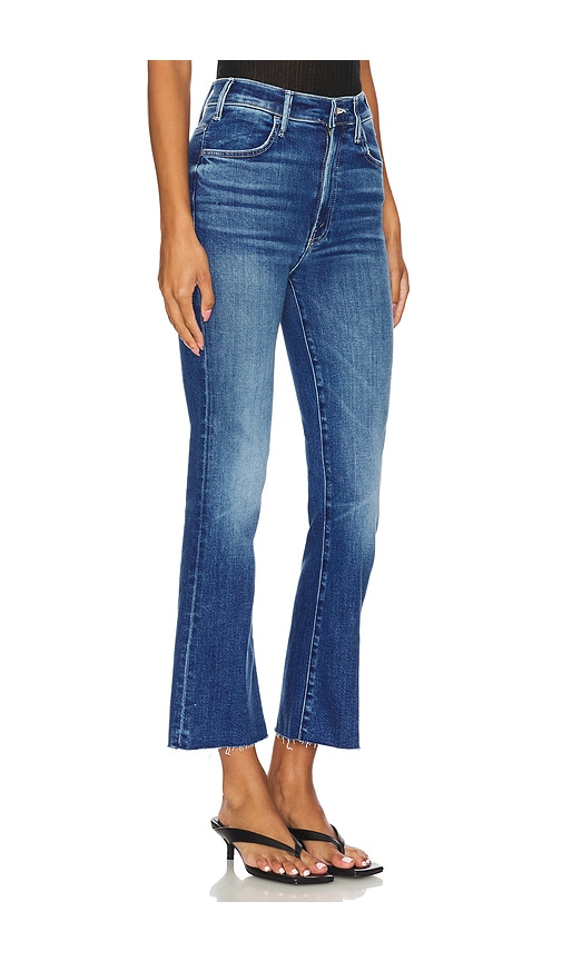 Mother The Tripper Flood High-rise Sixth Sense Flare Jean In Multi
