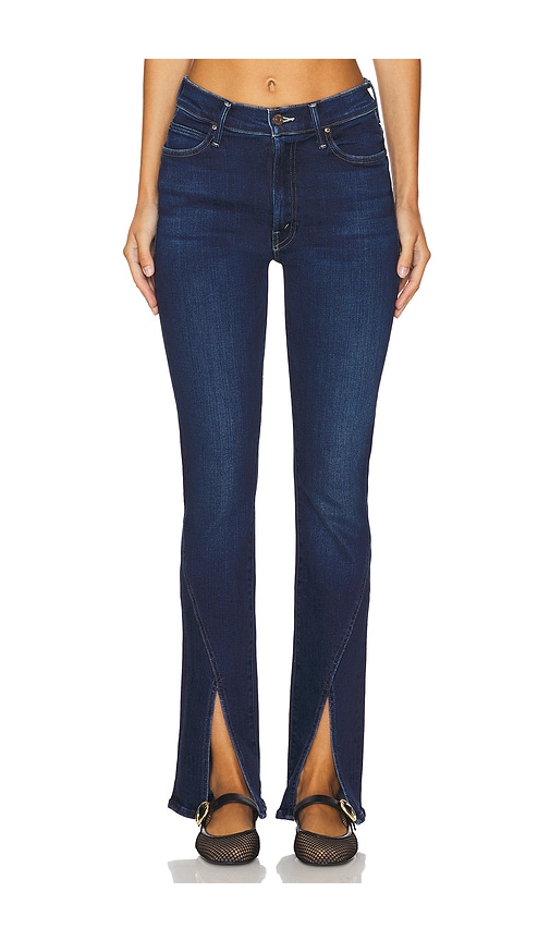 The Rascal Sliced Up Sneak in Denim-Dark. - size 26 (also in 27) - MOTHER - Modalova