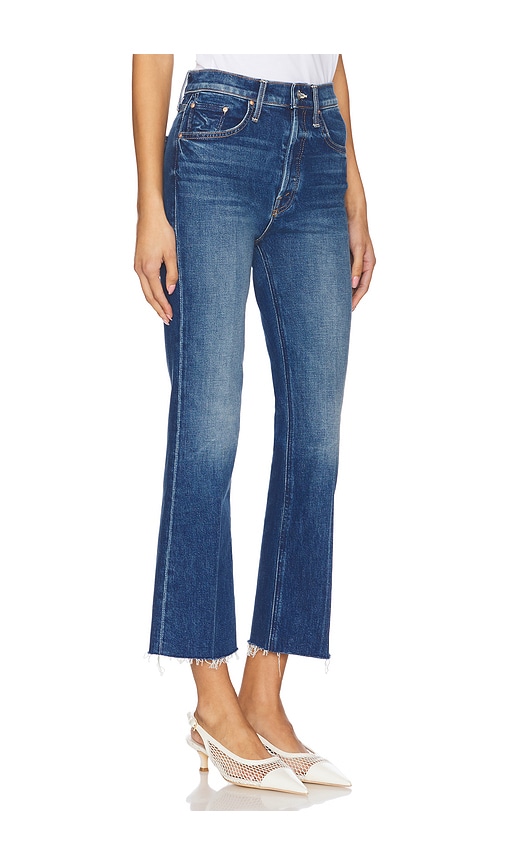 Mother The Tomcat High Waist Straight Leg Ankle Jeans In It's A Small World