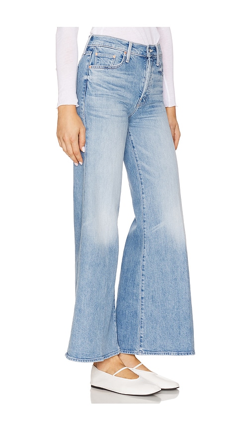 Mother The Tomcat Roller Skimp High-rise Wide-leg Jeans In Puzzled