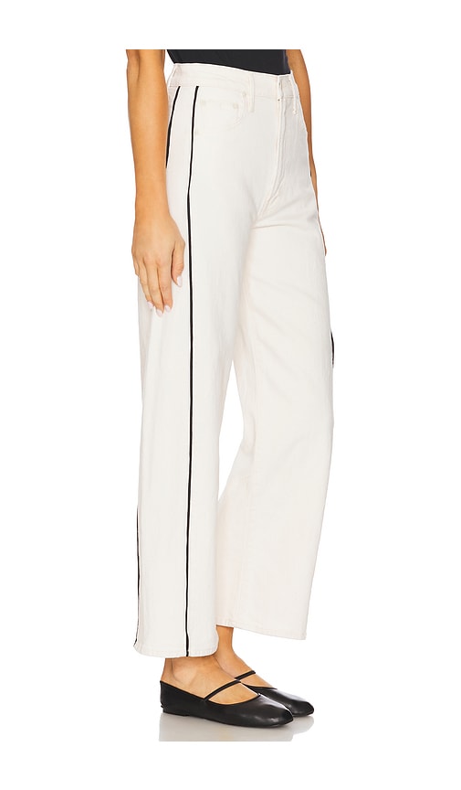 Mother Petites The Lil Half Piped Ankle Act Natural In Ivory
