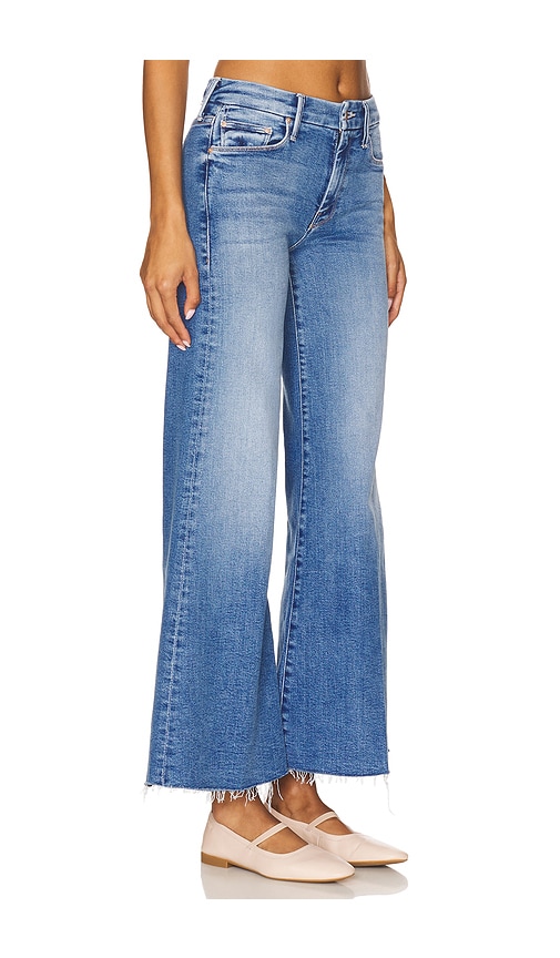 Mother Lil' Petite Roller Fray In Blue