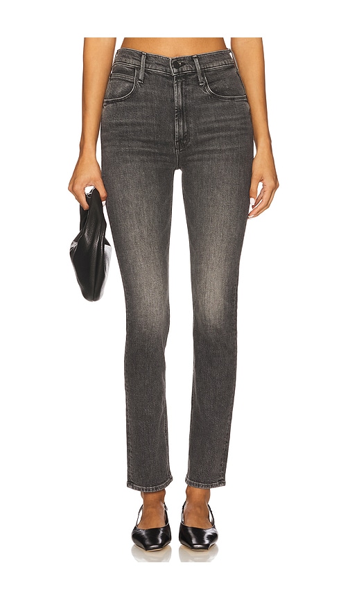 Mother The Dazzler Hover Jeans In Gray