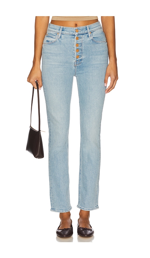 Mother The Pixie Dazzler Ankle Jeans In Blue