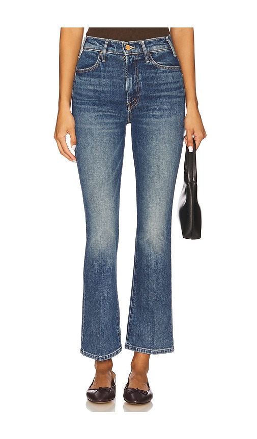 Mother The Hustler Ankle Jeans In Blue