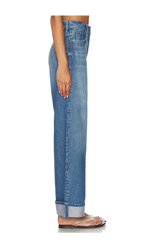  Mother Jambes Larges The Smoothie Skimp Cuff En Blue. Taille 23. Also En 25, 26, 28, 29, 31, 32, 33, 34. 