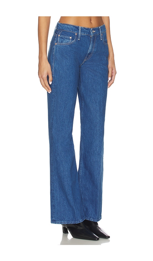 Mother The Bookie Sneak Jeans In Blue