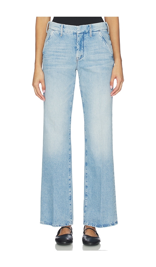 MOTHER The Bookie Prep Sneak Jeans