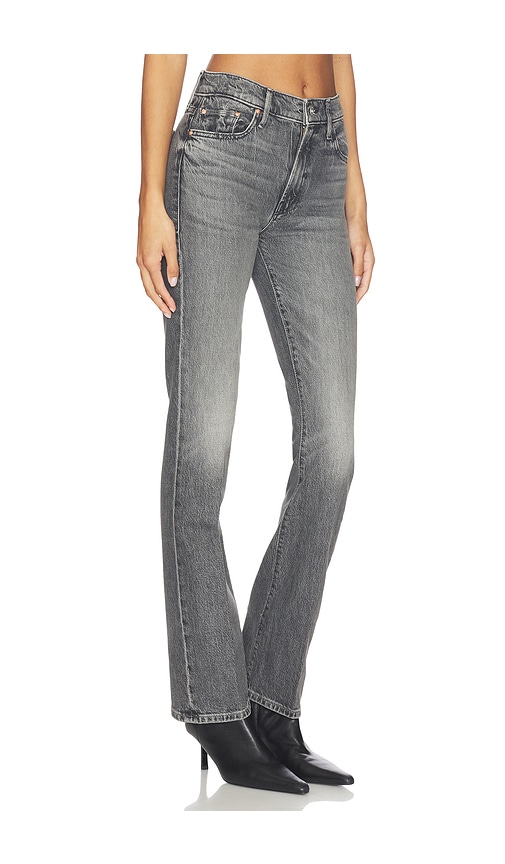 Mother The Hustler Flood Under Bleachers Jeans In Grey - Size 26 In Gray