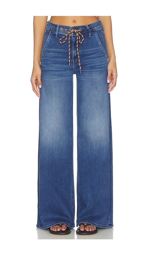 MOTHER The Drawn Undercover Prep Sneak Jeans