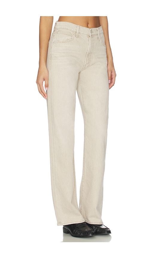 Mother The Dodger Sneak Relaxed Straight Leg Jeans In Pink