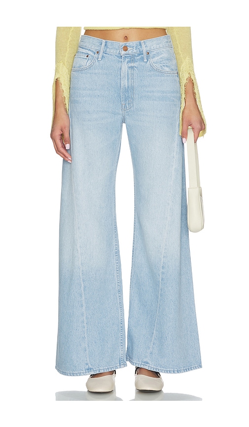 MOTHER Lil Petite Lemon Twist Sneak Jeans