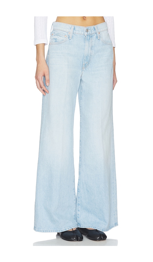 Mother Womens Shaken Not Stirred Ditcher Roller Zip Skimp Denim Jeans In Blue