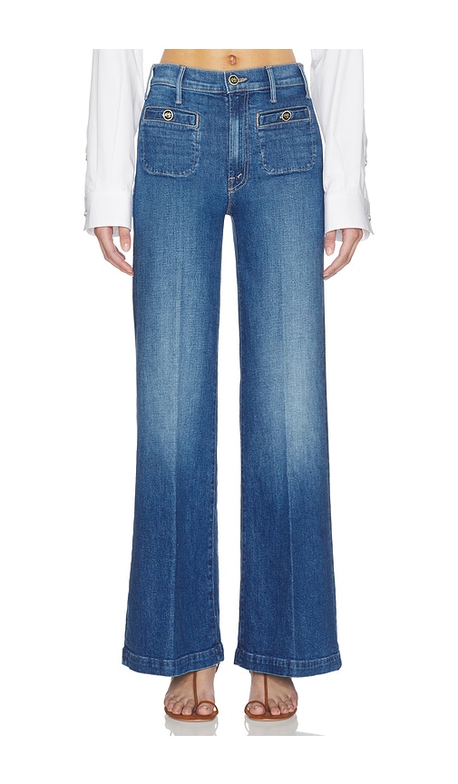 MOTHER The Stashed Hustler Roller Sneak Jeans