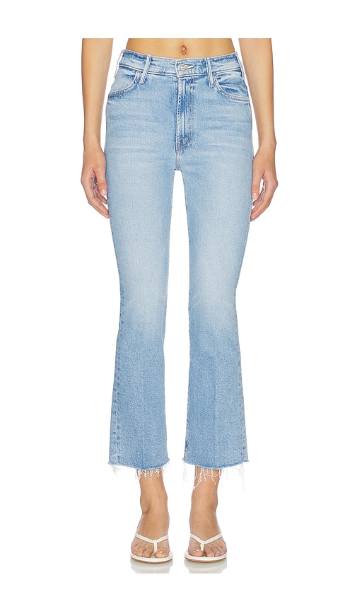 MOTHER Lil Petite Hustler Ankle Fray Jeans