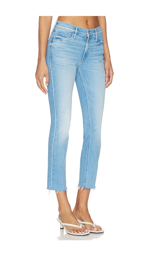  Mother The Mid Rise Dazzler Crop Fray Jeans En Color Azul Talla 25  (también En 24, 26, 27, 28, 30, 31, 33, 34). 