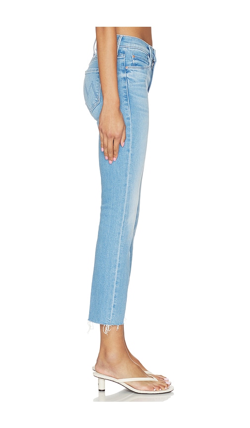  Mother The Mid Rise Dazzler Crop Fray Jeans En Color Azul Talla 25  (también En 24, 26, 27, 28, 30, 31, 33, 34). 