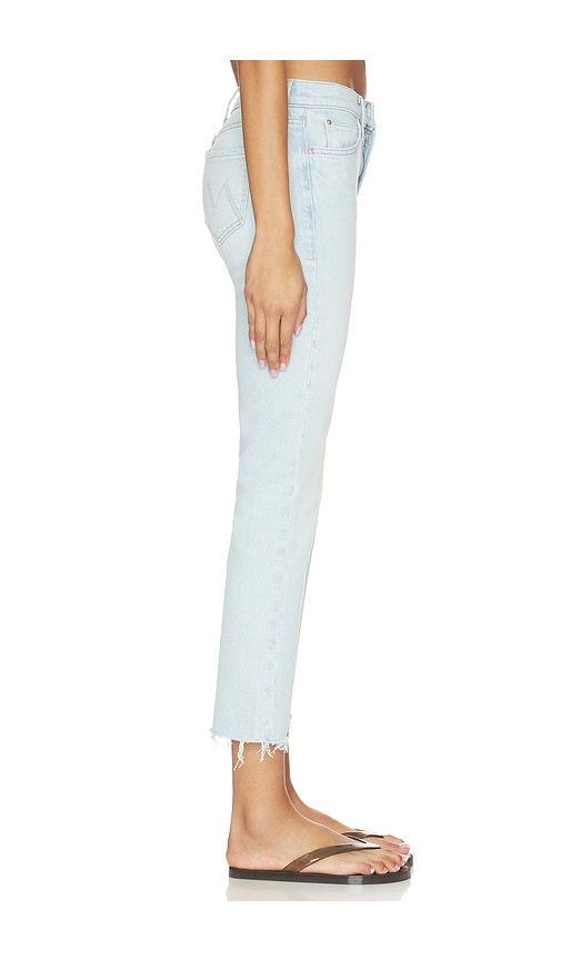  Mother The Rascal Flood Fray Jeans In Blue. Size 23. Also In 24, 25, 26, 27, 28, 29, 30, 31, 32, 33, 34. 
