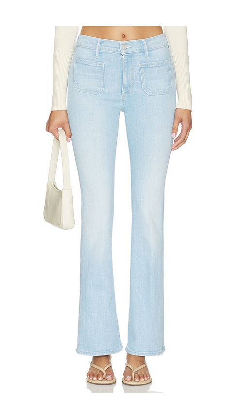 MOTHER Patch Pocket Weekend Jeans in Blue  size 23 also in 24 25 26 27 28 29 30 31 32 33 34