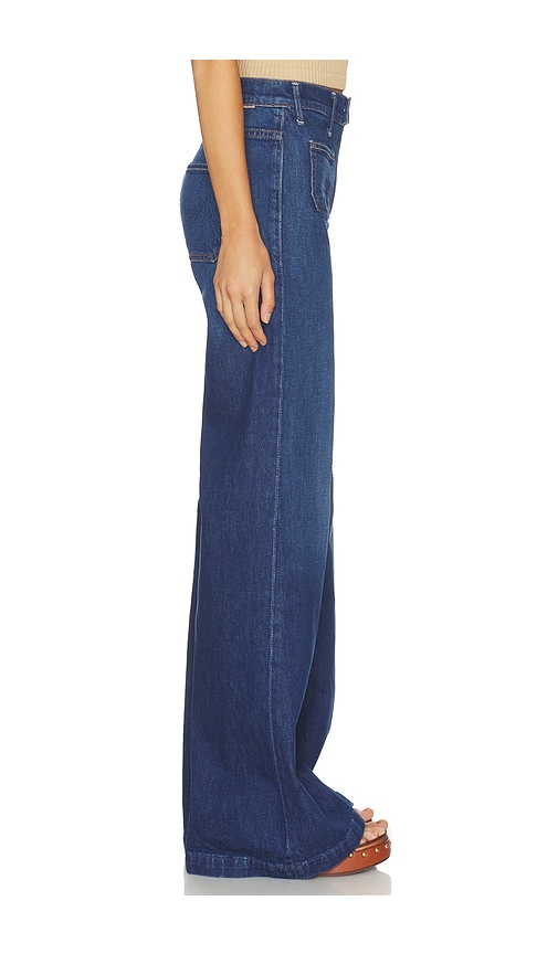  Mother The Patch Pocket Hustler Roller Exposed Zip Heel Jeans En Blue. Taille 23. Also En 24, 25, 26, 27, 28, 29, 30, 31, 32, 33, 34. 