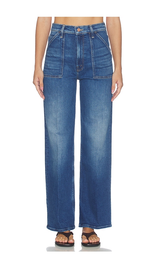 MOTHER Lil Petite Patch Maven Sneak in Blue. - size 23P (also in 24P, 25P, 26P, 27P, 28P, 29P, 30P, 31P, 32P, 34P)