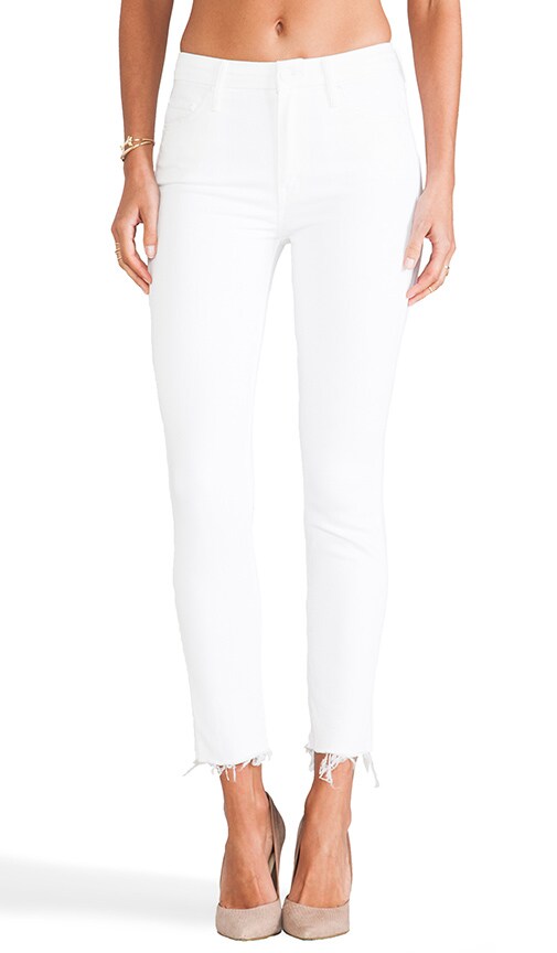 High Waisted Looker Ankle Fray