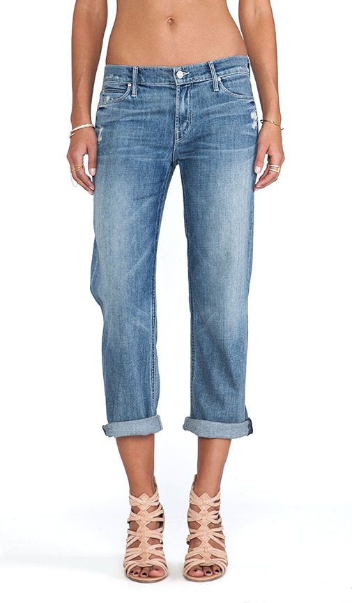 新発売の MOTHER Pretender REVOLVE | Destroyed Hooked in Roll & Crop パンツ