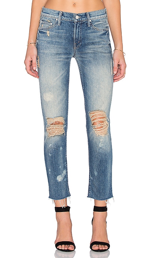 Mother the best sale dropout jeans