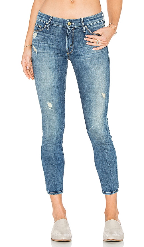mother the looker crop jeans