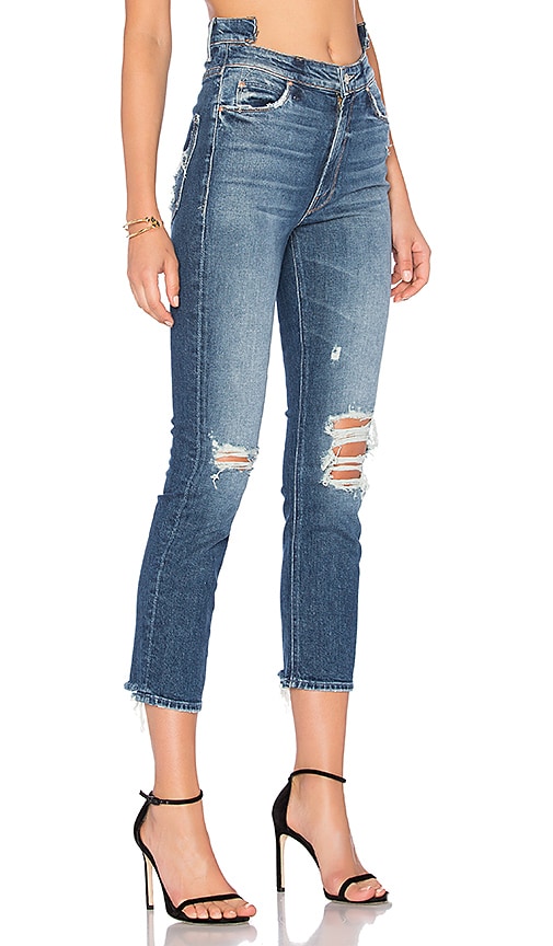 mother dazzler shift destroyed jeans