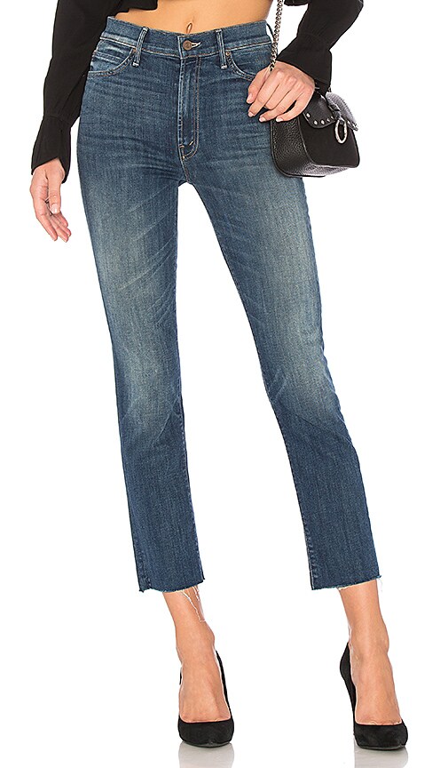 High Waisted Rascal Ankle Fray
